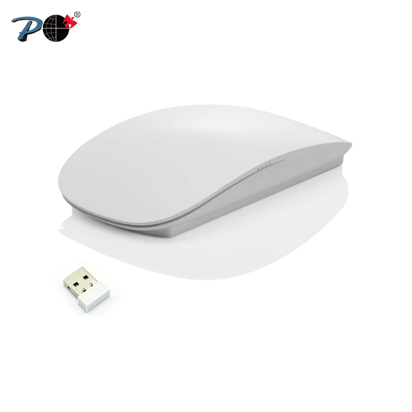 P Draadloze Optische Touch Magic Mouse Slim Silent Klik Computer Muizen Ergonomische 2.4G Usb Voor Apple Mac Os/ windows Pc/Laptops #823 P Draadloze Optische Touch Magic Mouse Slim Silent Klik Computer Muizen Ergonomische 2.4G Usb Voor Apple Mac Os/ windows Pc/Laptops #823