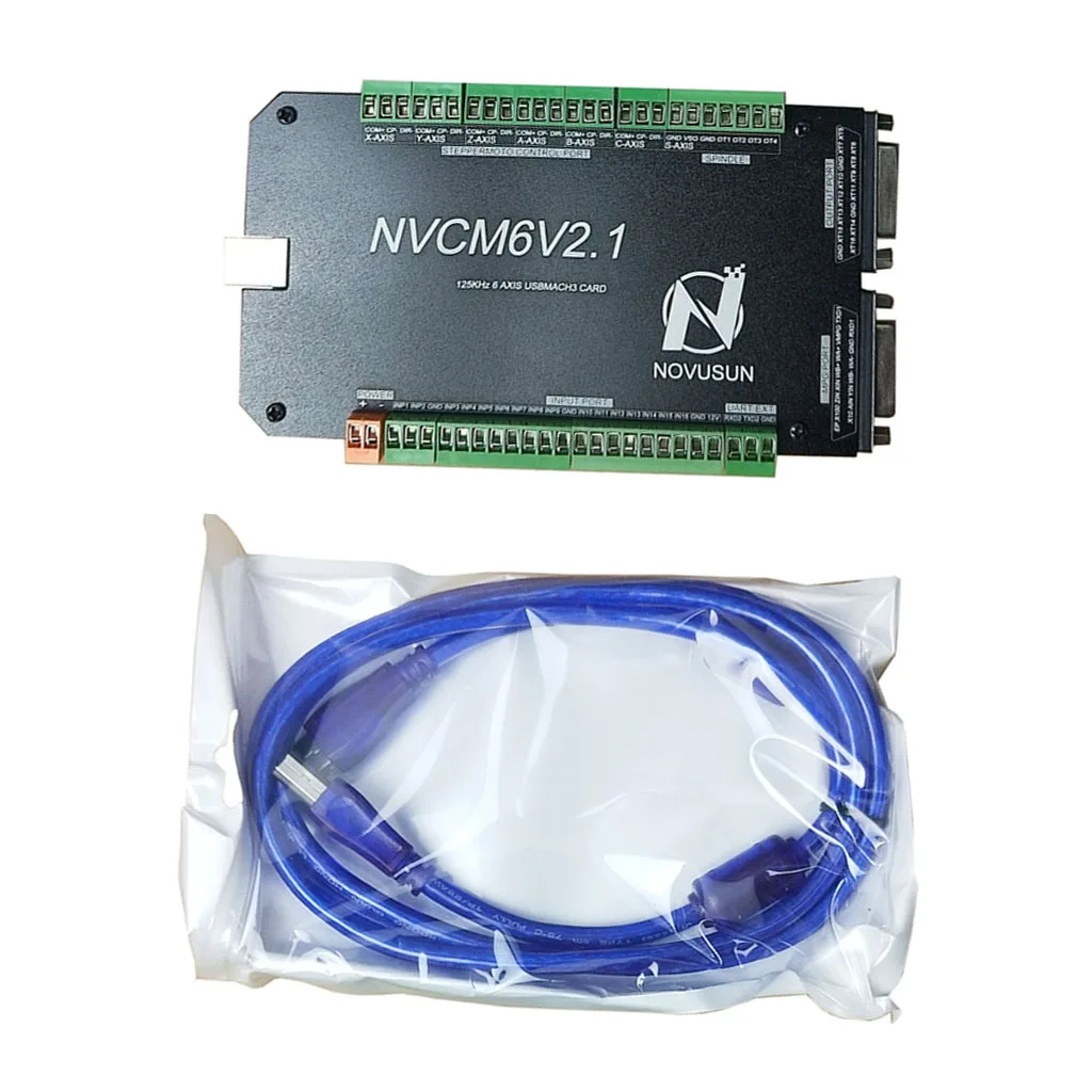 

MACH3 Engraving Machine 3 Axis CNC Breakout Board for Stepper Motor Drive Controller With USB Cable