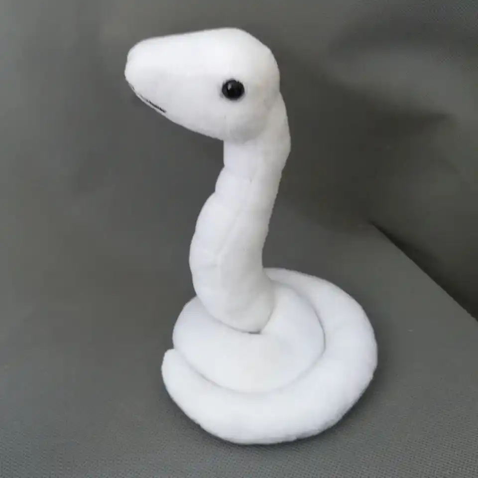 white snake plush