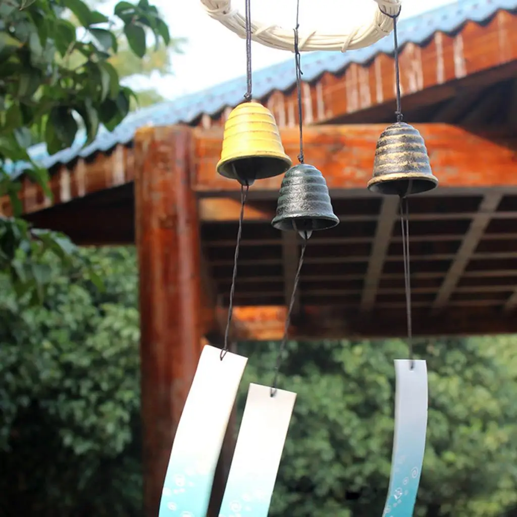 Japanese Style Windchimes Wind Bells Chimes Indoor Garden Window Decor - Fengshui Collection Ornament