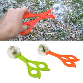 

Plastic Bug Insect Catcher Scissors Tongs Tweezers For Kids Children Toy Handy