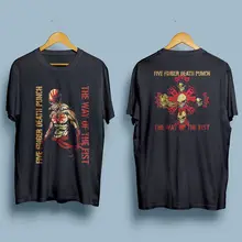 

2018 Newest Funny New Style O-Neck Short-Sleeve Five Finger Death Punch Death The Way Of The Fist S-Xxxl Tee Shirt For Men