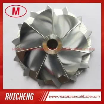 

K26 51.00/71.00mm 7+7 blades high performance billet/milling/aluminum 2618 compressor wheel for M57D30TOP Twin Turbo-Upgrade