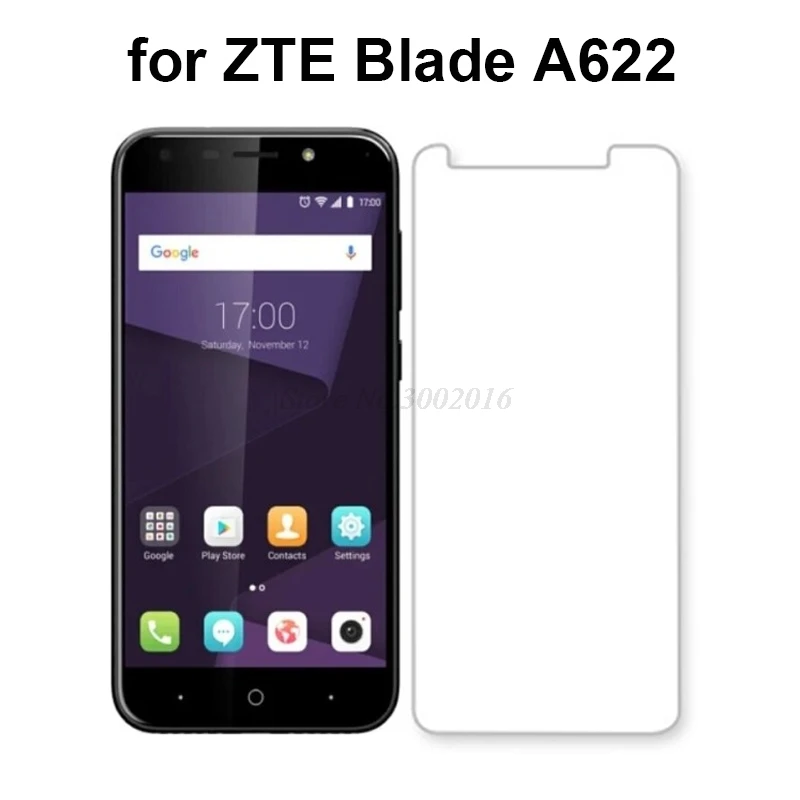

Screen Protector for ZTE Blade A622 Tempered Glass Ultra-thin Protective Mobile Phone Front Film for ZTE Blade A 622 A622 Glass