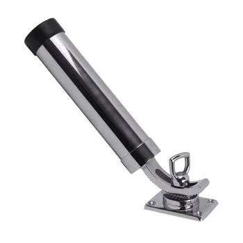 

Fishing Rod Holder 360 Degree Adjustable Rail Mount Rod Holders Stainless Steel Rail Mount Clamp for Marine Boat Accessories