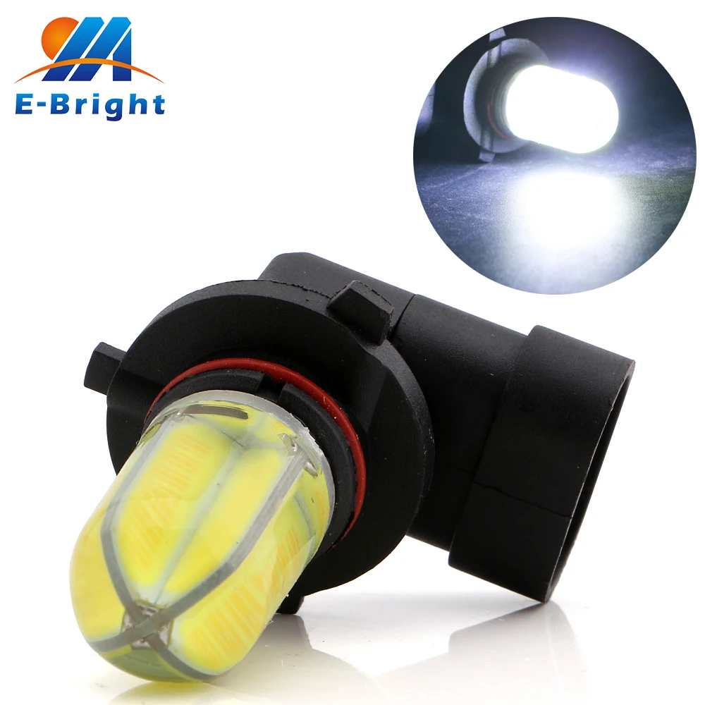 

2Pcs 9005/HB3 COB 48SMD LED SILICA Car Styling Day Time Running Lights Headlight Front Fog Lamps 12V 9006/HB4 H4 H7 H11 P13W