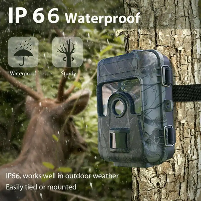 

16MP HD1080P Video Animal Hunting Camera Night Vision Infrared Tracking Wildlife Trail Camera Night Vision Animal Photo