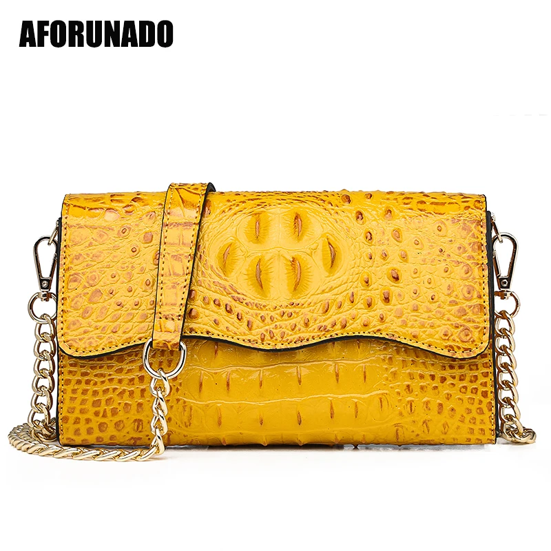 

Luxury Handbags Women Bags Designer Alligator Leather Shoulder Bags Female Brand Small Party Messenger Crossbody Bags For Women