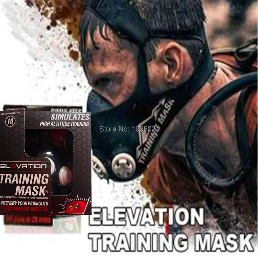 

Newest Elevation Training Mask 2.0 -(All Sizes-S.M.L) High Altitude Mask For Boxing MMA Running Breathing 2.0 Training Mask