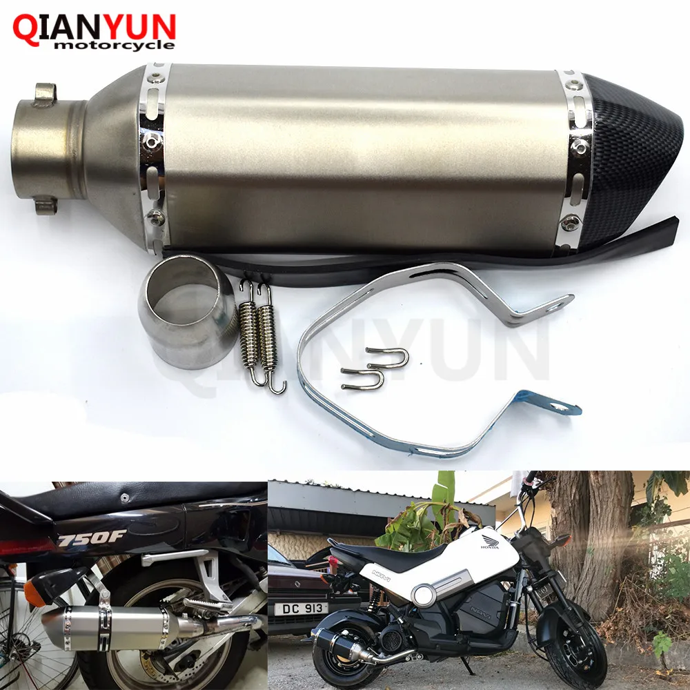 

for Motorcycle parts Exhaust Universal 51mm Stainless Steel Motorbike Exhaust Pipe For Honda VF750S SABRE VFR750 VFR800 VTR1000F