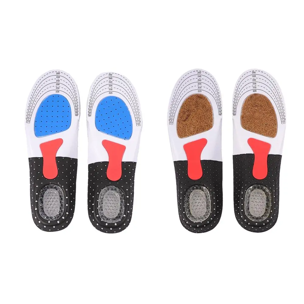 1 Pair Breathable Outdoor Sport Insoles Basketball Football Light