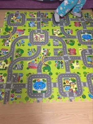 Коврик для ребенка в виде мозаики детские ковры развивающий коврик для детей Детские игрушки игры Коврик для детей игрушки Пазлы EVA настил