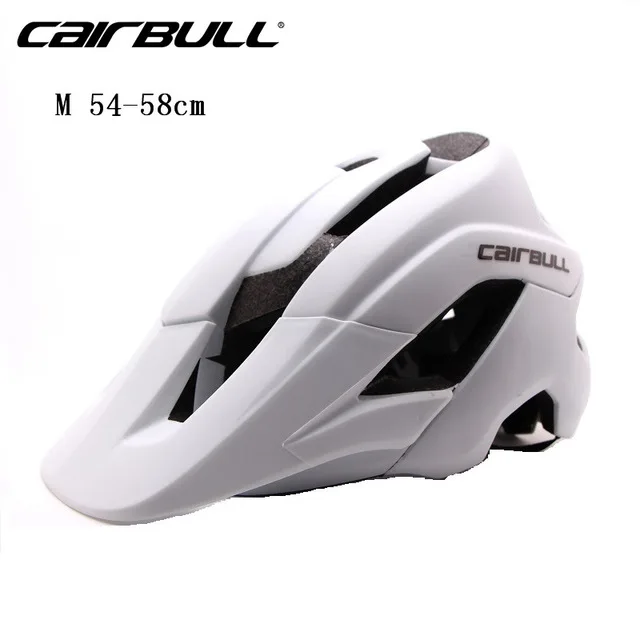 CAIRBULL Классический 9 видов цветов Casco Ciclismo для мужчин и женщин MTB шлем для велосипедистов велосипед Горный шлем высокого качества PC+ EPS велосипедный шлем - Цвет: WHITE  M