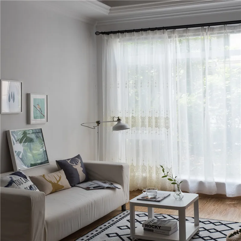 yellow curtains