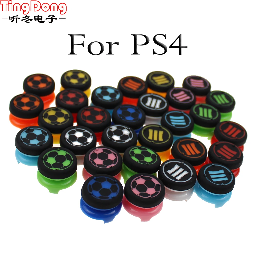 Мягкие аналоговые колпачки TingDong для джойстика Sony Dualshock 4 DS4 s контроллера PS4