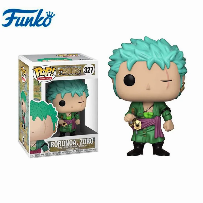 Funko Pop японское аниме: цельный персонаж Обезьяна D. Luffy ZORO NAMI Chopper FRANKY LAW подарок на