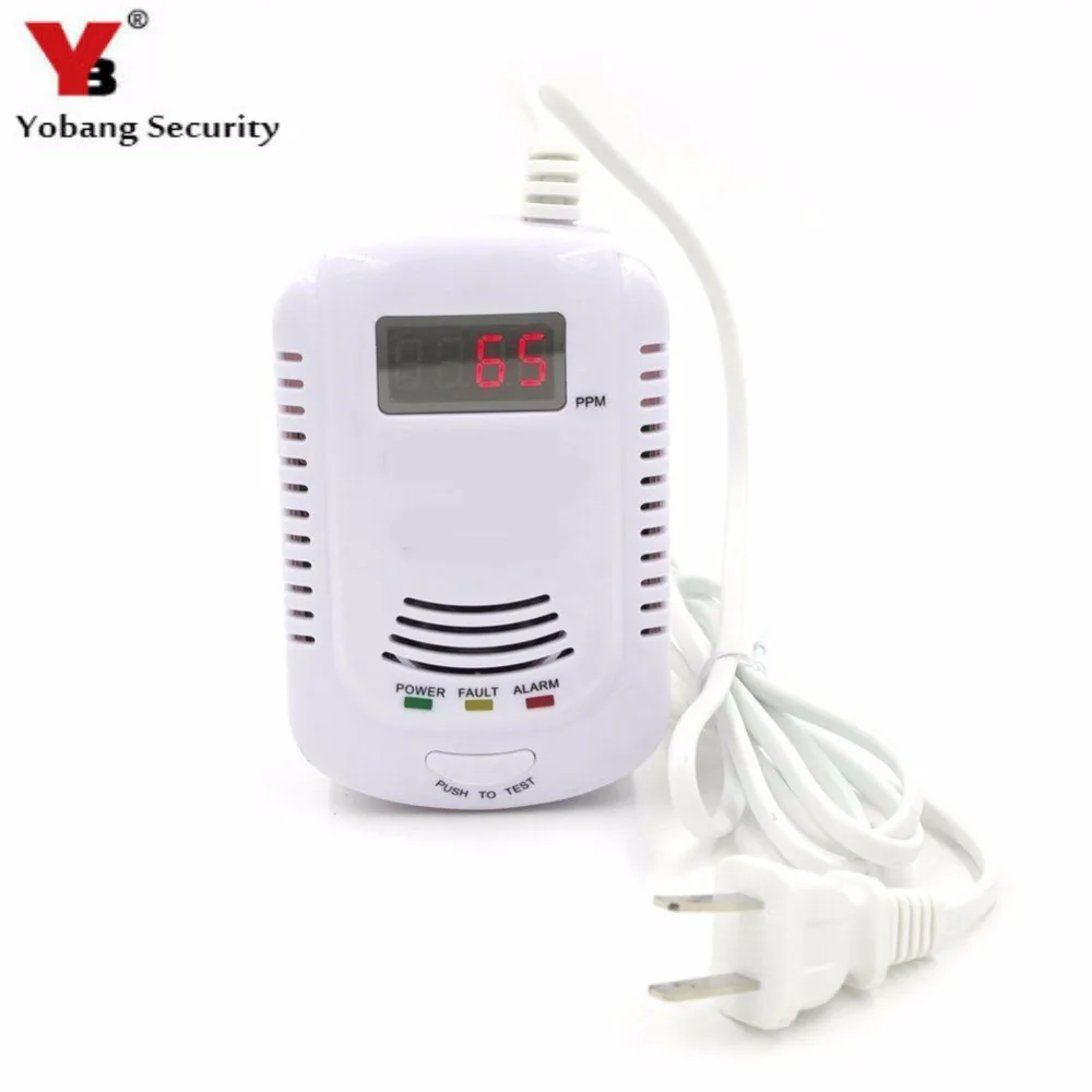 Yobang Security Plug In Combustible Gas Detector Alarm ...