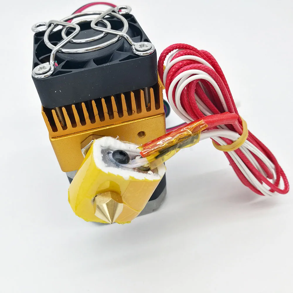 3D الطابعات أجزاء MK8 الطارد رئيس J-رئيس Hotend 0.4 مللي متر فوهة كيت 1.75 مللي متر خيوط البثق MK8 الطارد كيت