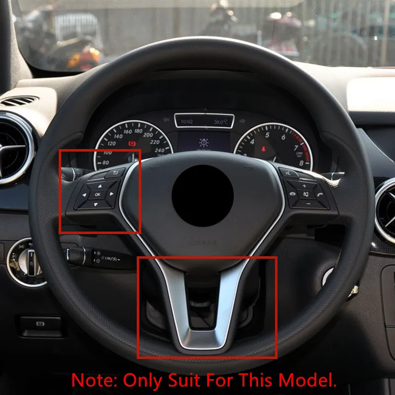 Carbon-Fiber-Style-Car-Steering-Wheel-Buttons-Frame-Decoration-Cover-Trim-ABS-For-Mercedes-Benz-A (3)