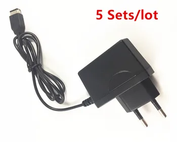 

5pcs EU Plug 100-250V AC Home Travel Home Wall Power Charger Cable Charging Adapter for Nintendo DS Gameboy Advance GBA SP GBASP