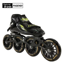Профессиональная Мужская обувь для катания на коньках с 4 колесами, роликовые коньки для женщин/мужчин, ботинки для катания на роликах для взрослых/детей, новинка года, спортивная обувь
