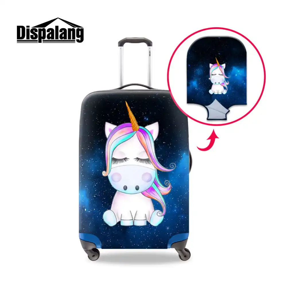 unicorn travel suitcase