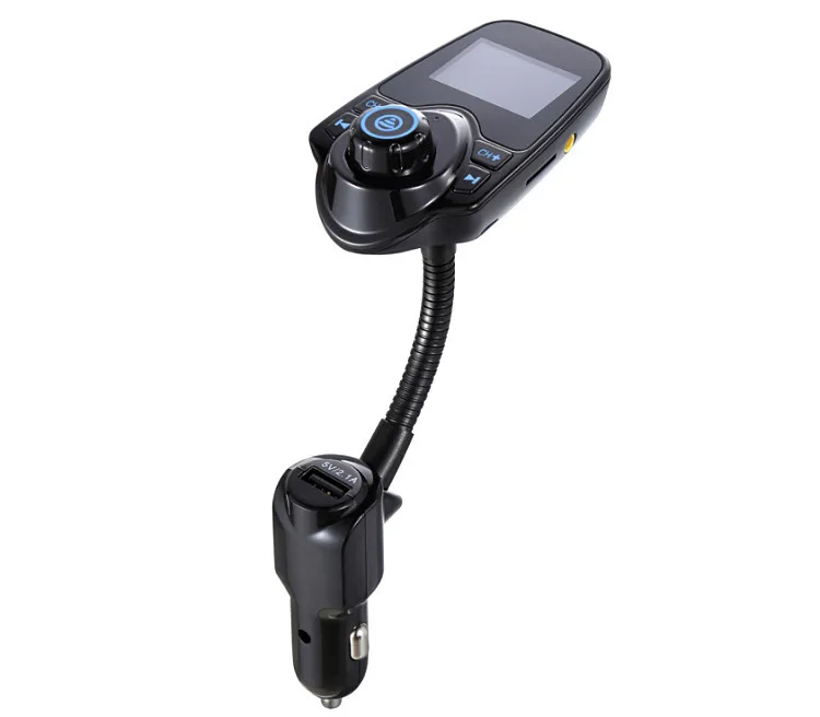 

1pcs Super Bluetooth Car Kit Handsfree Set FM Transmitter MP3 music Player 5V 2.1A USB Support Micro SD Card 1G-32G