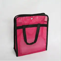 Простой сетчатый складная сумка, дорожная Водонепроницаемая косметическая сумка для купания многофункциональная сумка приемника B