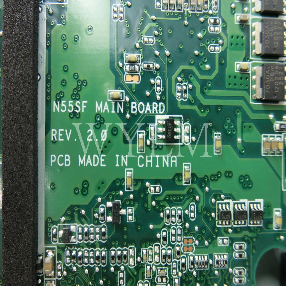 N55SF материнская плата PGA989 HM65 REV2.0 для ASUS N55S N55SL Материнская ноутбука