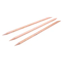 Горячая 20 PcsNail Art Design оранжевая деревянная палка палочки для отодвигания кутикулы педикюрные вилки для ногтей маникюрные инструменты для маникюра и ухода за ногтями