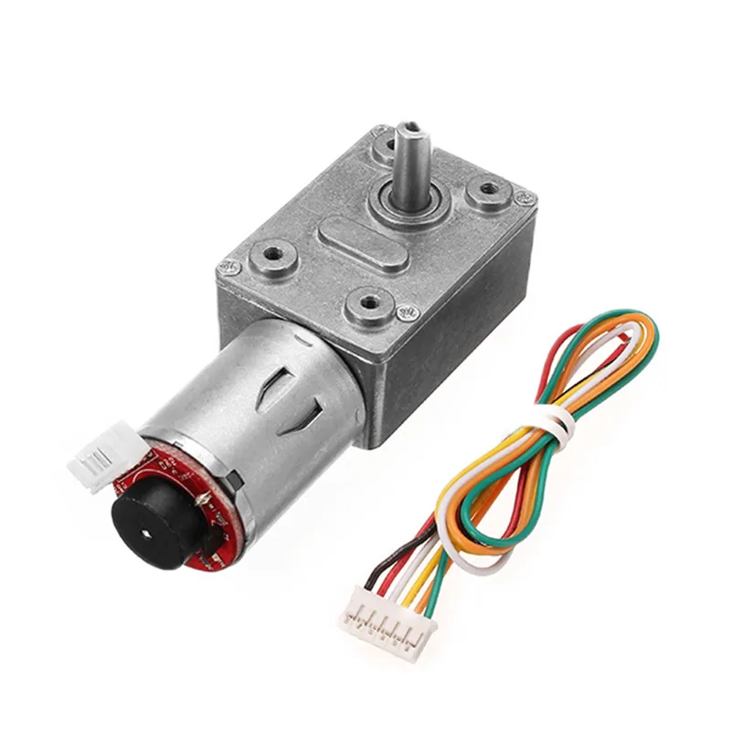 DC Мотор DC 24 V 80 RPM высокий крутящий момент турбо энкодер Мотор Червячный редуктор моторный редуктор мотор