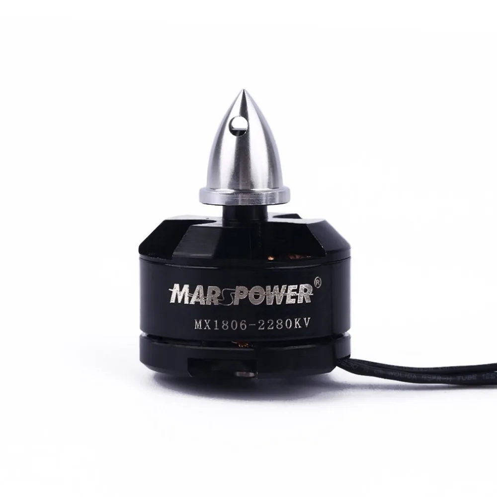 

MARSPOWER MX1806 2280KV Brushless Motor For Mini RC Multi-rotor Tri Quadcopter For FPV QAV250 RC Drone Quadcopter Multirotor