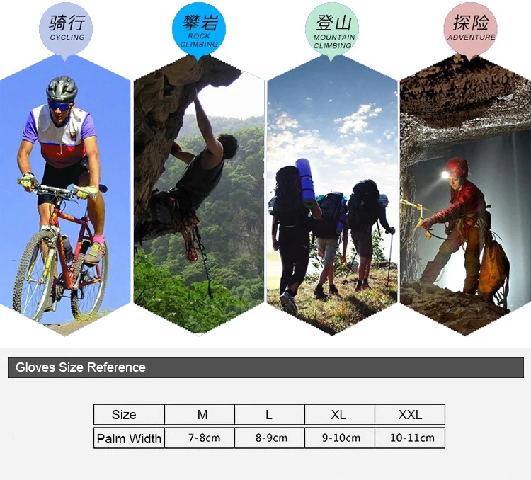 PowerPai Половина Finger велосипедные перчатки Racing перчатки «MTB» для мужчин и женщин черный, красный синий надежная защита от повреждений мягкий