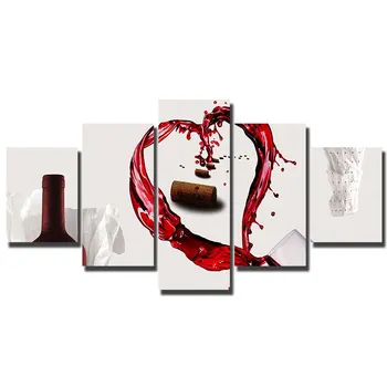 

Artryst HD printed Modern Minimalist Wine Wall Art Living Room Decorative Painting Poster Wall Art Canvas Painting decor WY164