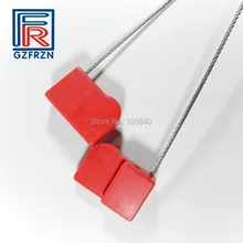 100 шт/лот 915 МГц UHF RFID уплотнительные метки для стального проволочное уплотнение хомут с замком для кабеля новейший Подгонянный Тип затяжки