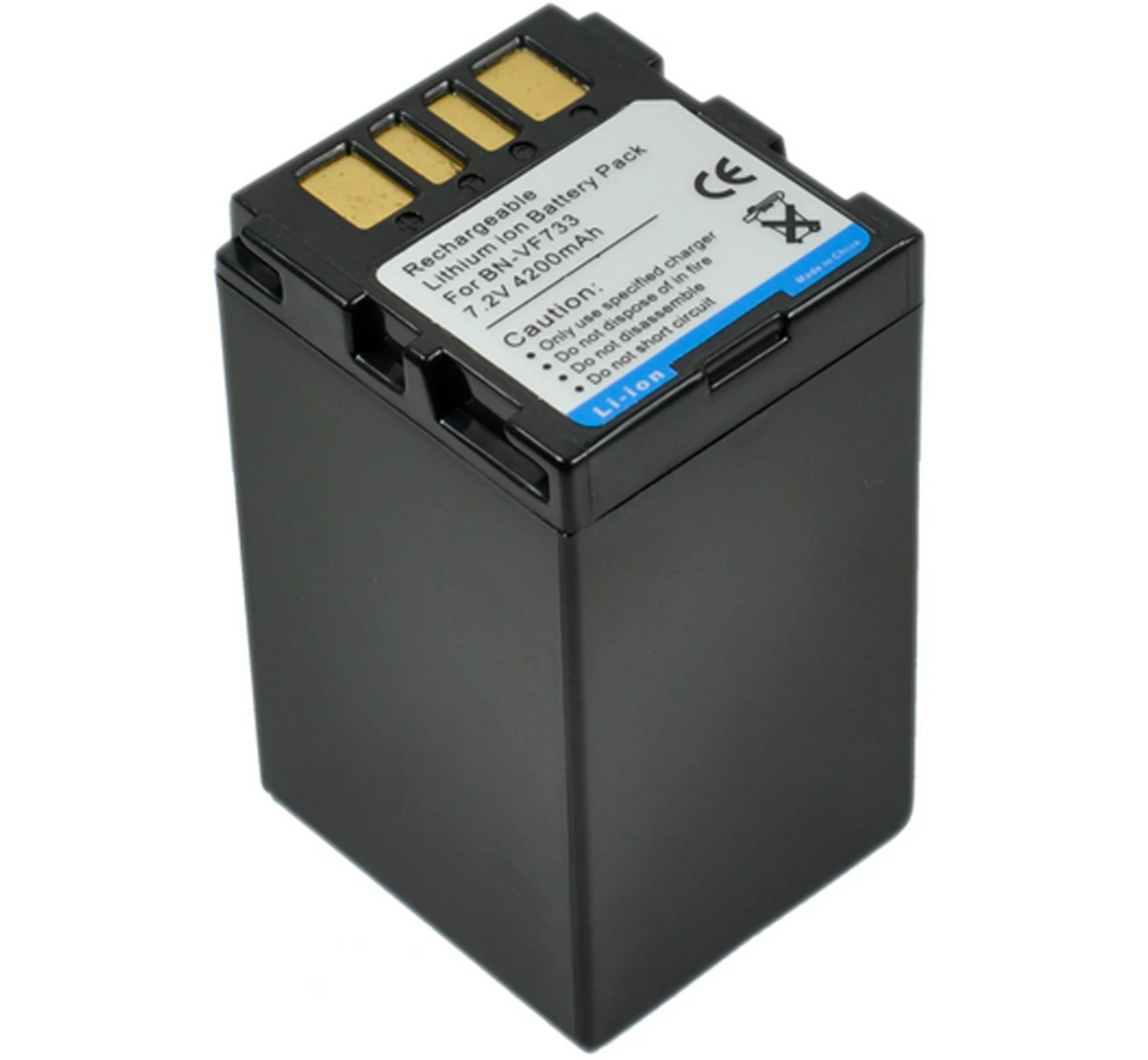 1x BN-VF733 Battery Батарея пакет для JVC Everio GZ-MG22AG, GZ-MG26EK, GZ-MG27EK, GZ-MG37EK, GZ-MG57EK, GZ-MG67EK, GZ-MG77EK видеокамера - Цвет: 1x BN-VF733 Battery