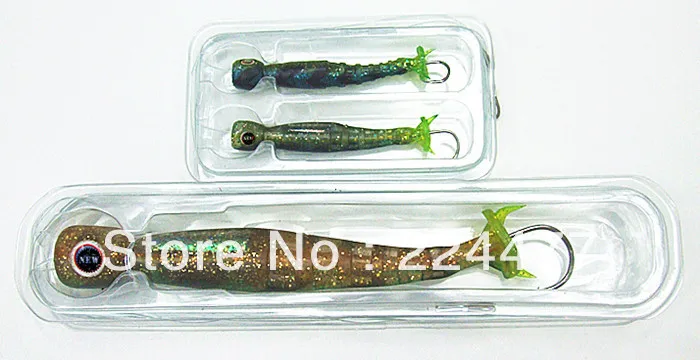 

12'' 30cm/310g Soft Bait Sea Fishing Baits Big Game Trolling Fishing Baits with Hook and Line