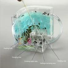Веселая био-муравьиная мастерская муравьиная вилла мастерская домашний замок детские развивающие игрушки Детская научная усадьба биология
