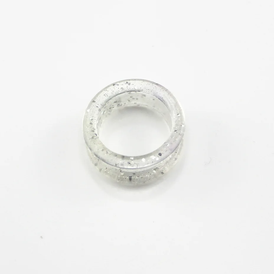 10pcs /bag Hair Scissor Pet scissors hairdressing Scissors Color Rubber Finger Ring