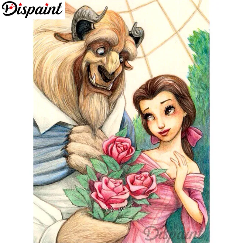 

Dispaint Full Square/Round Drill 5D DIY Diamond Painting "Cartoon character" Embroidery Cross Stitch 3D Home Decor A10153