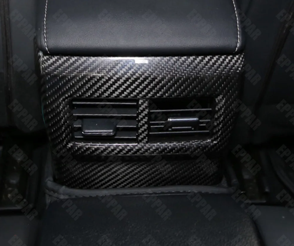 

Carbon Fiber Interior Trim Rear AC Vent Frame for 2014-2018 Lexus RC200t RC300 RC300h