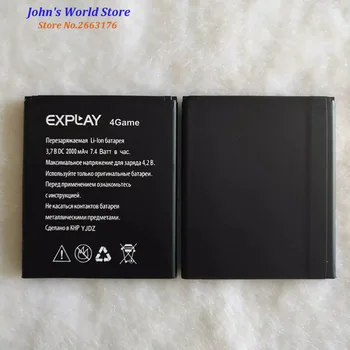 

2019 New High Quality Battery For Explay 4Game 2000mAh Mobile Phone Bateria Batterie Baterij Rechargeable Accumulator In stock