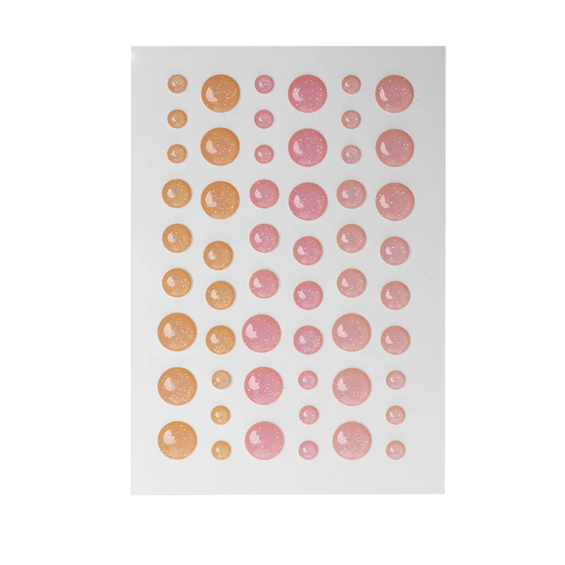 Эмаль точка самоклеющиеся брызги эмаль точки смолы наклейки для скрапбукинга DIY ремесла изготовление открыток украшения - Цвет: 12