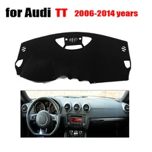 Новое поступление приборной панели защитная накладка для Audi TT от 2006 до лет приборной панели автомобиля Избегайте световых pad инструментальной платформы