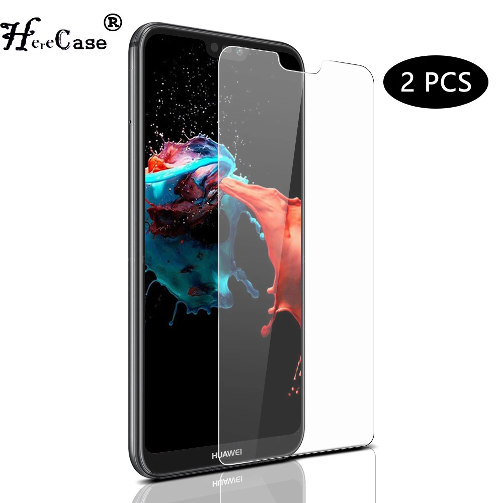 Закаленное стекло для Huawei P20 Lite Pro защитная пленка на 9h 2 5D Защитное защитное |