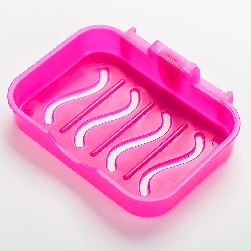 CTREE распределитель мыла блюдо коробка присоска держатель крепкий дом ванная комната кухонная сливная система хранения стойки аксессуары 5 цветов C25 - Цвет: C25 Rose Pink