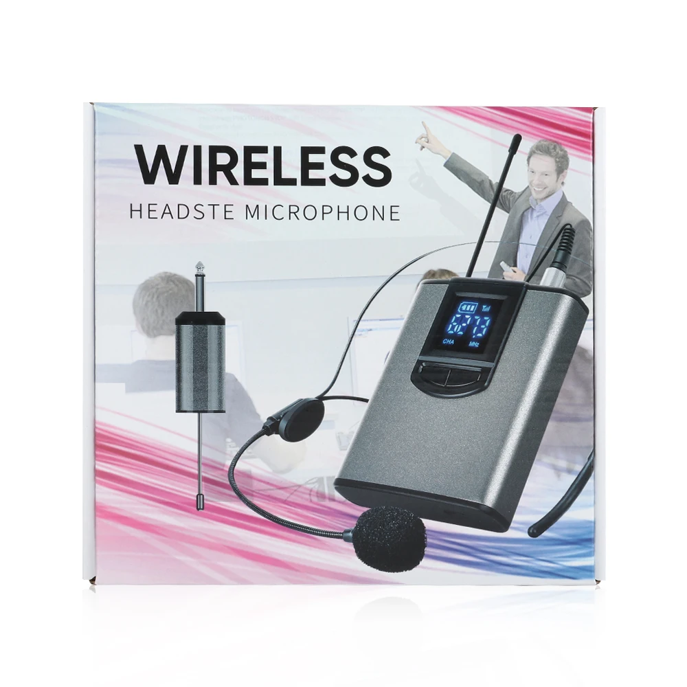 UHF Wireless System with Headset Mic/Lavalier