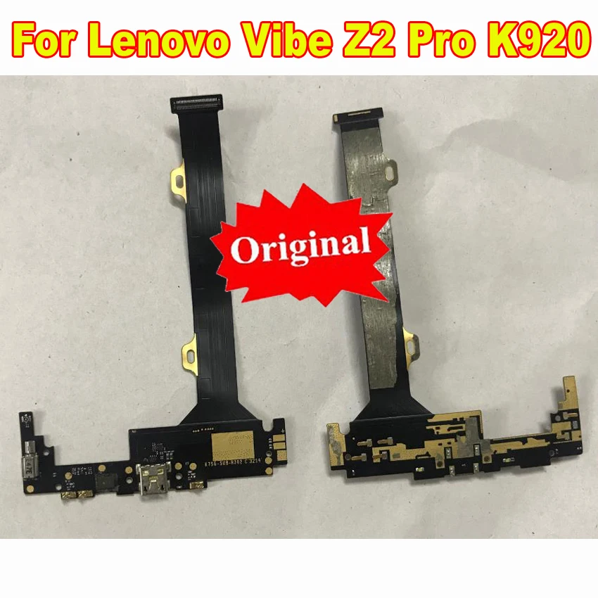 Original Micro Dock Connector For Lenovo Vibe Z2 Pro K920 USB Charging Charger Port Flex Cable Ribbon