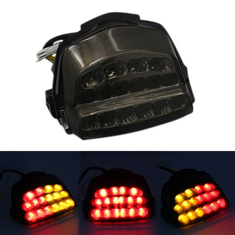 Nuoxintr Motorcycle Rear Tail Light Brake Turn Signals LED Light New Motorcycle Accessories For Honda CBR1000RR 2008-2016