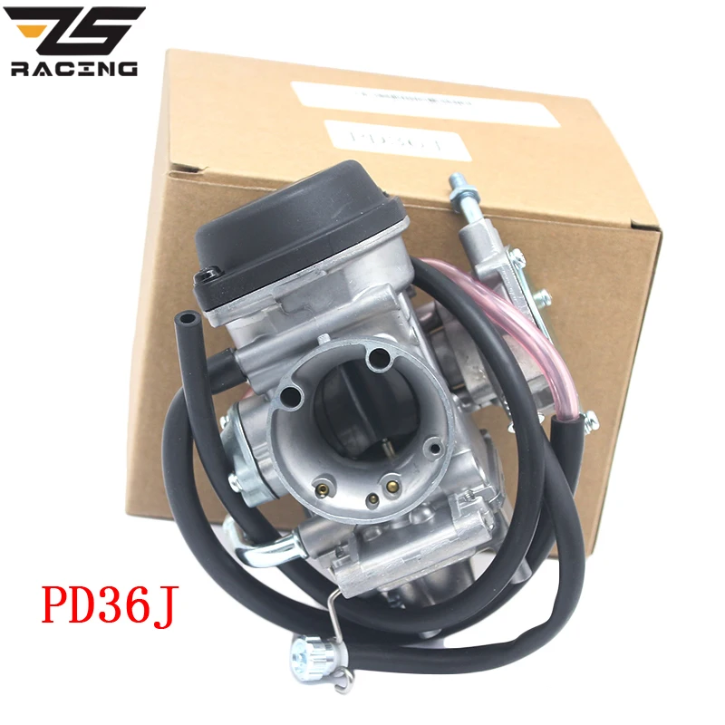 ZS гоночный мотоцикл 36 мм PD36J карбюратор Carburador QUAD ATV KFX 400 KFX400 2003 ~ 2006 UTV LTZ LTZ400 Raptor 400|quad